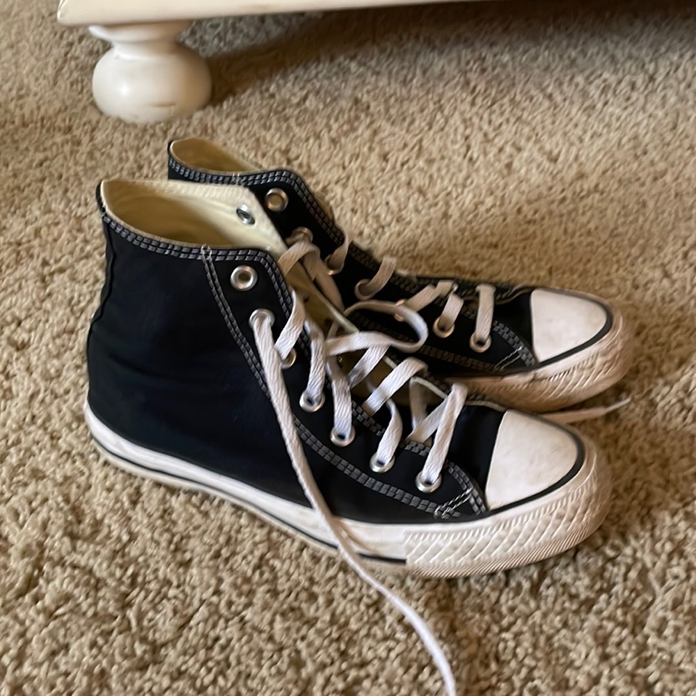 Black Converse High Tops